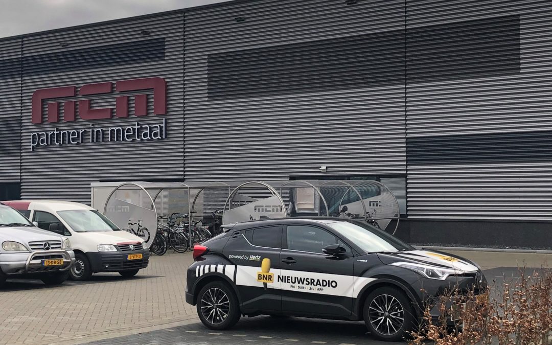 MCM werkt mee aan de opnames van Techniektour van BNR Nieuwsradio