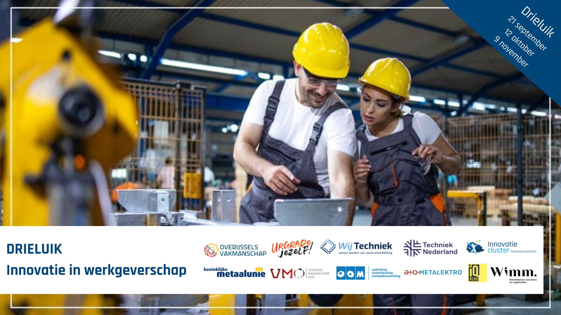 Drieluik ‘Innovatie in werkgeverschap’, knap staaltje samenwerken in de regio!