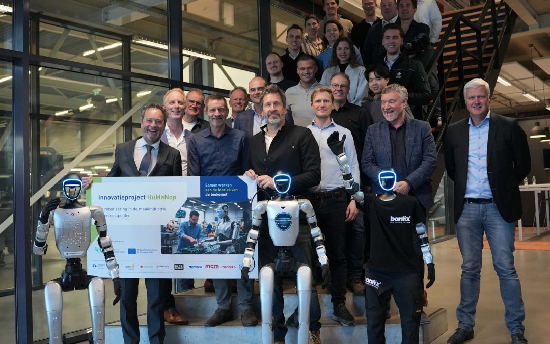Kick-off project HuMaNop: samen werken aan humanoïde robotisering in de maakindustrie