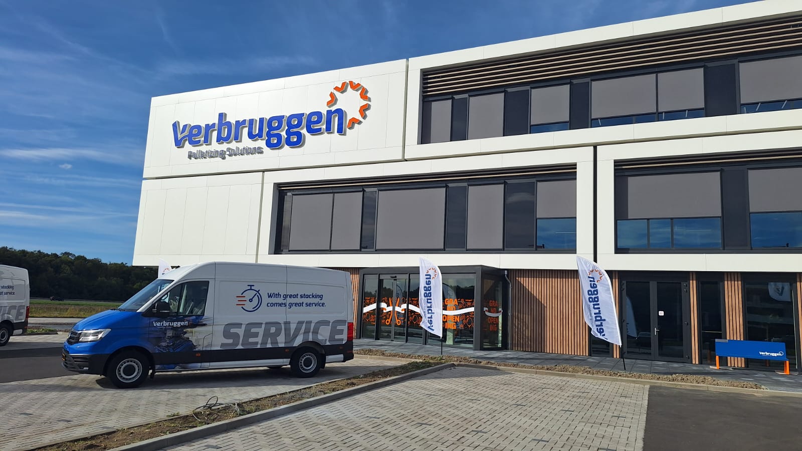 Opening nieuw pand Verbruggen Palletizing Solutions