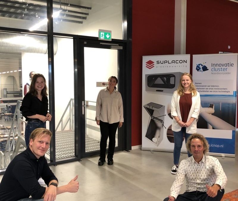 Start van studenten binnen Suplacon