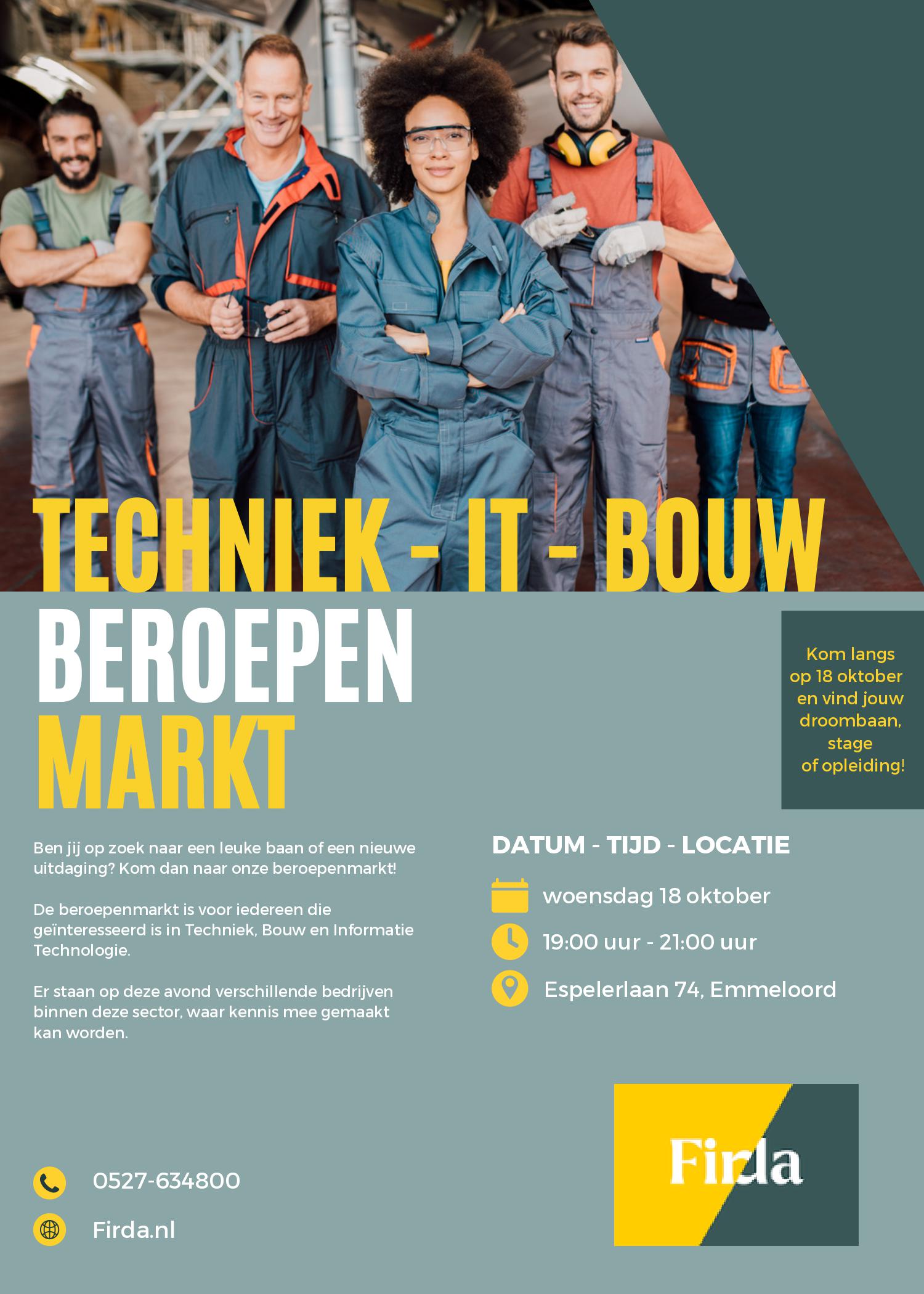 Beroepen- en stagemarkt Firda College